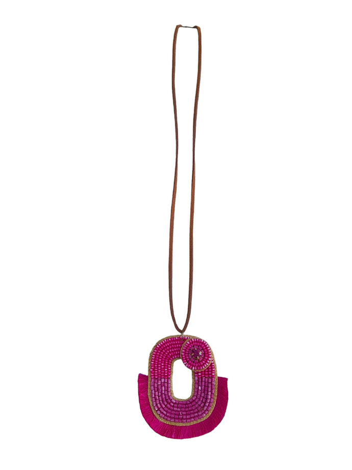 Colar Pendente Rosa