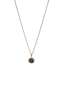 Colar Aço Dourado Pendente