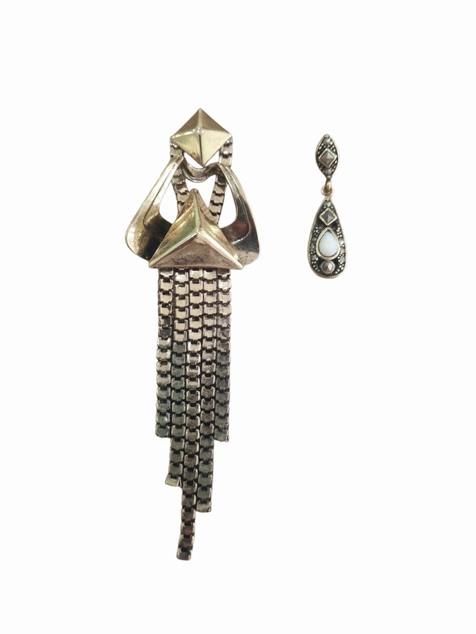 Brincos Metal dourado