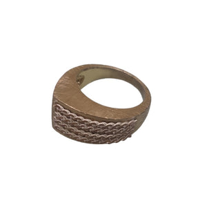 Anel Metal Dourado