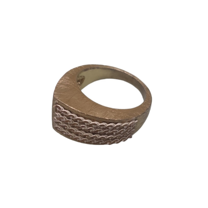 Anel Metal Dourado