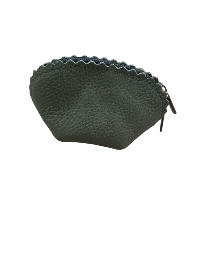 Porta-Moedas PU Verde Escuro