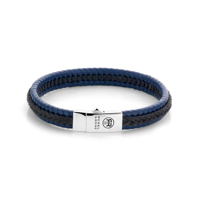 Pulseira Pele Duo Prt/Azul